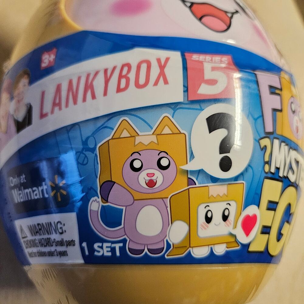 LankyBox Mystery Egg Surprise Toy Collectible